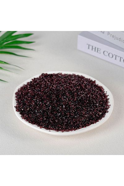 Generic Polished natural stones Garnet (3-5mm) 100g