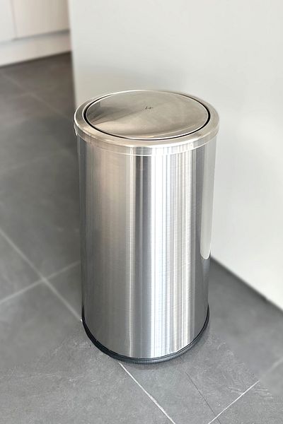 Prima Nova Vita 20 Lt Περιστρεφόμενος Κάδος Κουζίνας Μπάνιου Γραφείου Εσωτερικός Κάδος Απορριμμάτων