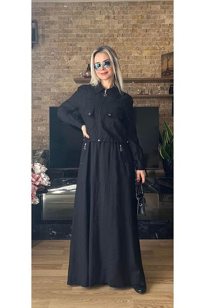 Cardella Summer Modal Fabric Gilet - Dress and Jacket Set of Two