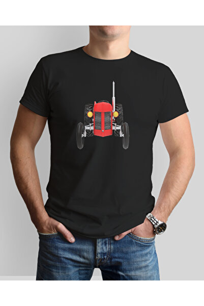 MODA Farmer and Tractor Themed Printed Crew Neck T-Shirt - Premium-Tc3008