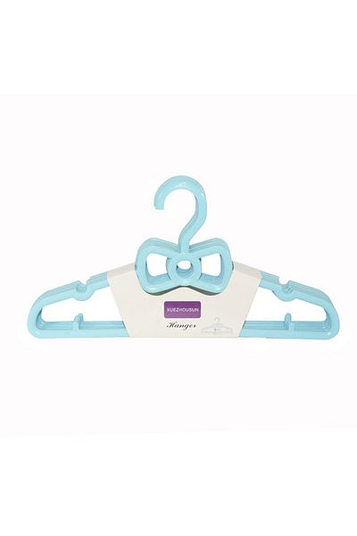 Generic 5-piece plastic clothes hanger set