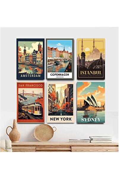 icase Πόλεις του κόσμου Κωνσταντινούπολη Σίδνεϊ Νέα Υόρκη Άμστερνταμ Σαν Φραν...