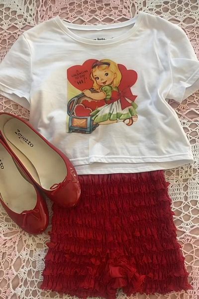 Carpe Valentine Crop Top