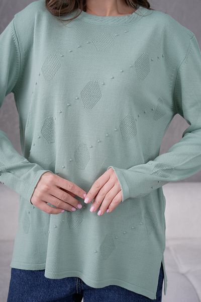 Lamierra Mother's Blouse with Embroidery
