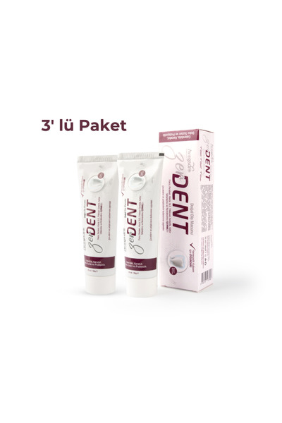 Avogadro Homeopati معجون أسنان زيردنت يحتوي على ملح 90 جرام 3 قطع