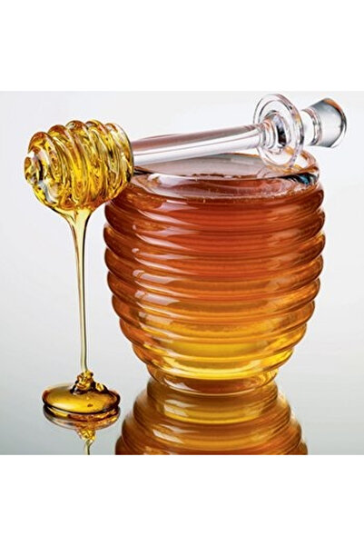 Generic Clear plastic honey pot with lid