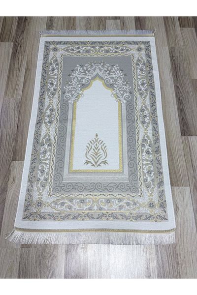 AYHANHOME سجادة صلاة منسوجة مخملية مهدبة هدية مهر
