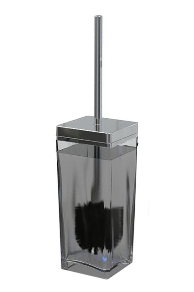 Prima Nova Black Transparent Chrome Biga WC Brush
