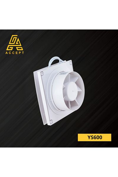 ACCEPT High Quality 18W 6" 20x20 Concealed Wall Exhaust Fan