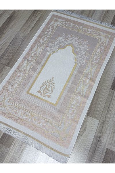 AYHANHOME سجادة صلاة منسوجة مخملية مهدبة هدية مهر