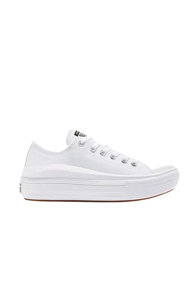 converse Chuck Taylor All Star Move Women's White Casual Shoes