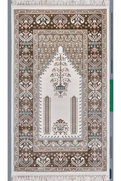 GÜMÜŞSUYU Sedefkar 16458 Seccade 80x130 - Bej