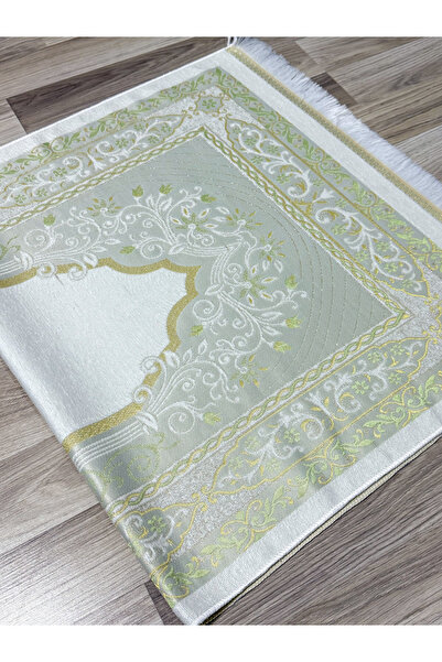 AYHANHOME Woven Velvet Tapestry Fringed Dowry Gift Prayer Rug