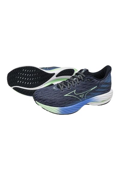 MIZUNO Wave Rider 28 Men's Running Shoes Navy Blue / Blue