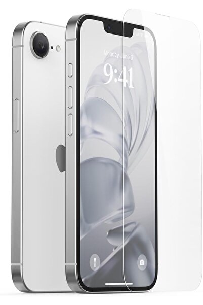 Elago واقي شاشة زجاجي مقوى مصمم لجهاز iPhone 16E (2025) - [عبوة واحدة]