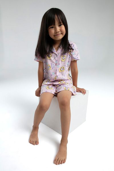 Rolypoly Girl's Pink Pajama Set