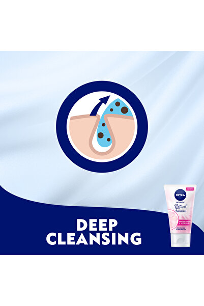 NIVEA Natural Glow Cleansing Face Wash, Even Skin Tone, 100ml