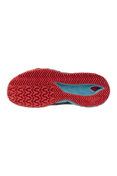 MIZUNO حذاء Wave Enforce Tour 2 للرجال باللون الأسود / الأحمر