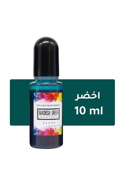Generic Resin are alcohol 3d color 10ml green