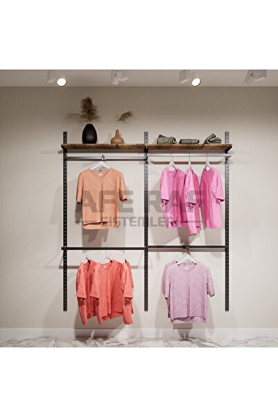 AFE DEKOR Mağaza Raf Sistemi, Askılık Sistemi, Butik Rafı, Mağaza Stand, Giyi...