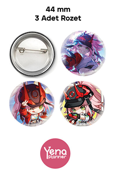 Yenaplanner مجموعة شارة/زخرفة حقيبة هونكاي ستار ريل 2