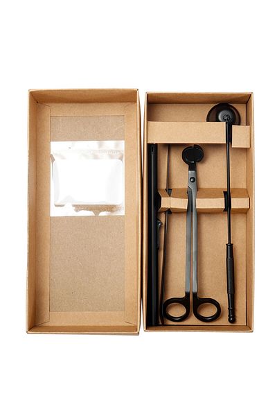 Generic Candle wax crafting tool kit black H-517