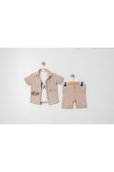 Esterella Set majica kratkih rukava za dečake / Set majica bez rukava sa 3 ko...