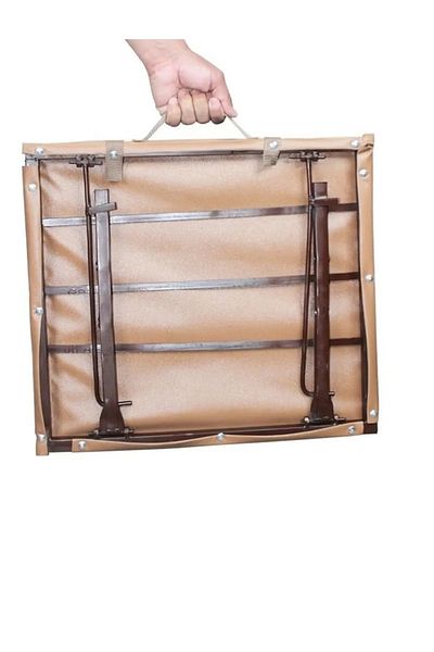 Cady One Ground chair for trips and camping with a foldable and adjustable backrest106×6×50 cm