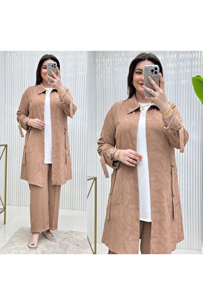 GK Shirt Collar Triple Tunic Set