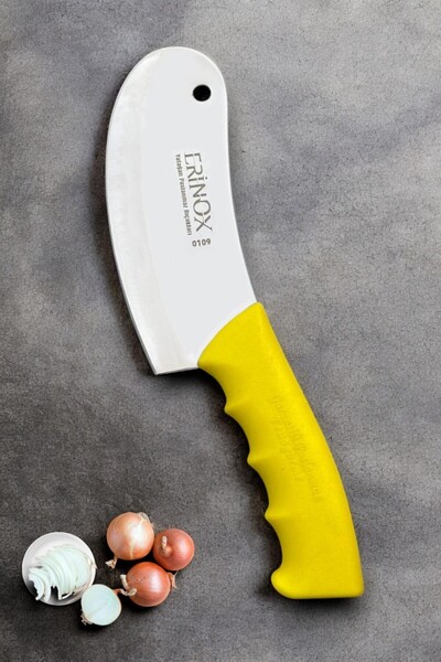 ERİNOX Soğan Satırı / Salata Bıçağı 27 Cm 0 No Kişileştirilebilir Yatağan Bıç...