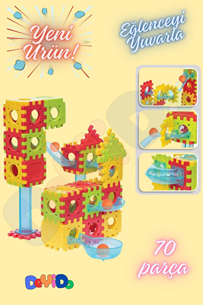 DeYiDo Eğlenceli Toplu Yapı Blokları Oyunu Eğitici Le go Puzzle Tasarım Becer...