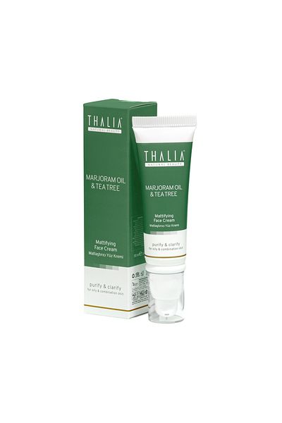 Thalia Cremă Matifiantă pentru față Thalia, Ulei de Marjoram și Arbore de ceai, 50 ml