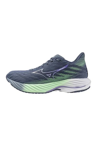 MIZUNO Wave Rider 28 Women's Running Shoes Black / Green