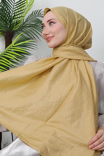 GİYZAMİLA Brisa Shawl Mustard