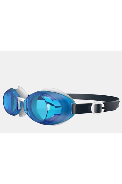 SPEEDO نظارات السباحة جيت 2.0 للبالغين باللون الأزرق/الأبيض/الأسود 8-00466717951
