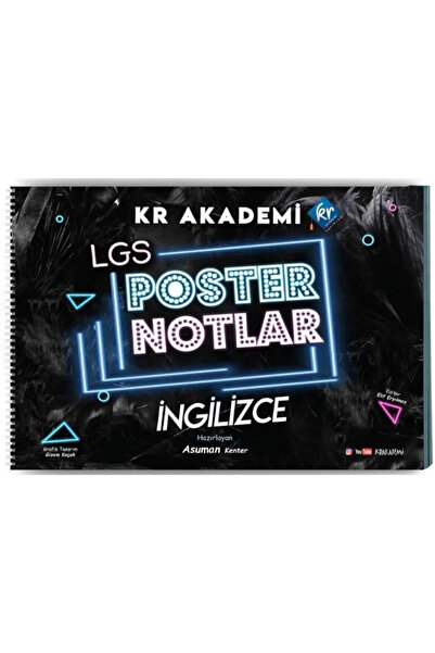 KR Akademi Yayınları 8. Sınıf Ingilizce Poster Notları