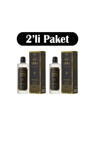 1881 Kolonya 1881 Kolanya 250ml Cam Arabesque & Les Hommes 2'li Paket