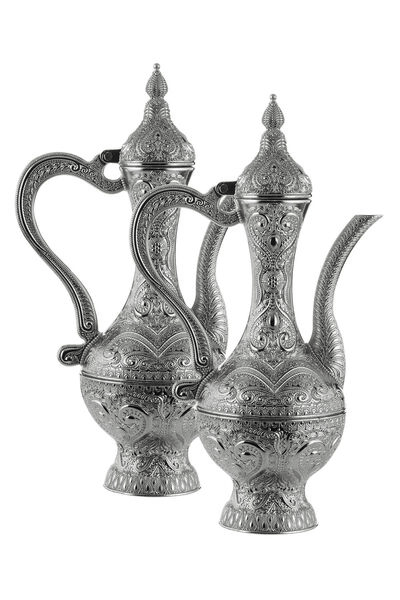 Sena 2 Adet Telkari İşleme Zemzem İbriği (201-2)