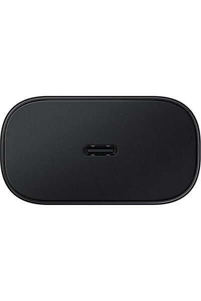 Samsung محول سفر 25 وات (شحن فائق السرعة بدون كابل USB) أسود