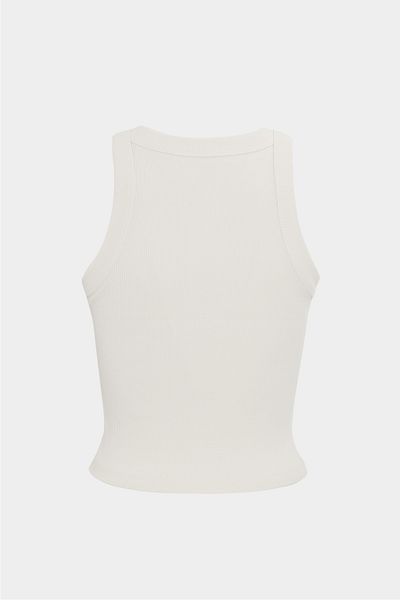 Açelya Okcu Halter Collar Cotton Slim Fit Premium Women's Tank Top