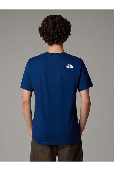 THE NORTH FACE Pánske modré tričko nse estate blue The North Face