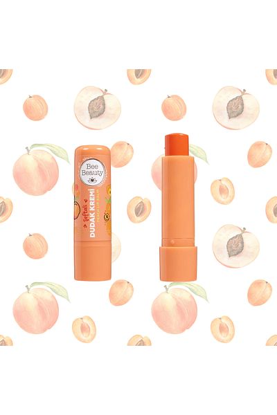 Bee Beauty Peach Lip Balm