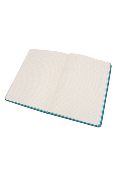 PULKO Notebook Purple Striped 160 Page Notebook, Hard Cover, 13X21Cm