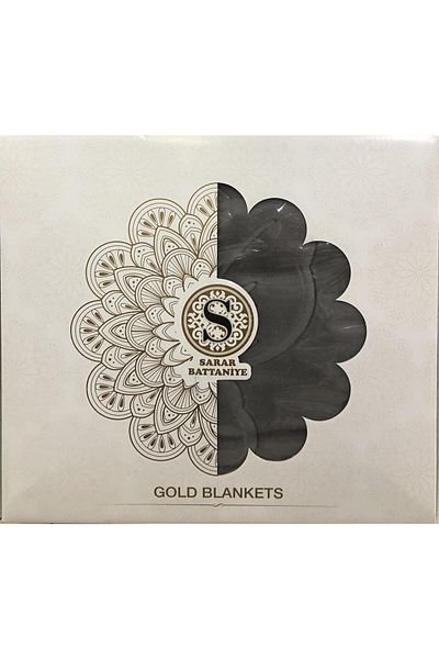 Sarar Gold Embos Double Blanket - 4 kg Boxed, 220 X 240