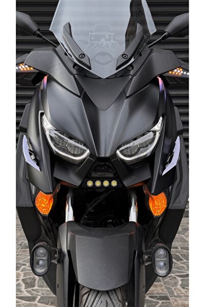 Motobros Universal Motosiklet Spoiler Beyaz  Tüm Motorlara Uygun Motosiklet A...