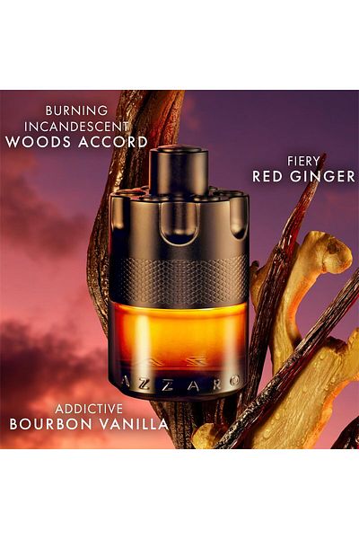 Azzaro The Most Wanted Parfum — Mens Cologne — Fougere, Oriental & Spicy Fragrance, 3.38 Fl Oz,