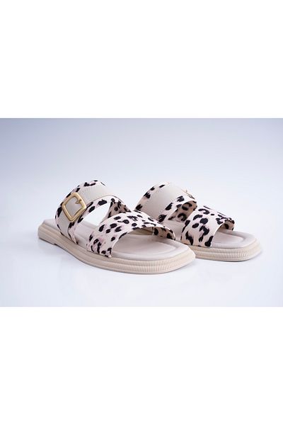 innsteal Savanna Leopard Patterned Women's Slippers