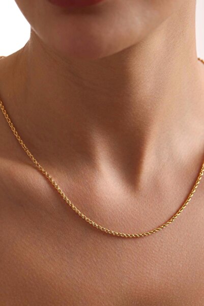 Bayar Gold 22 Ayar Altın Halat Zincir Kolye