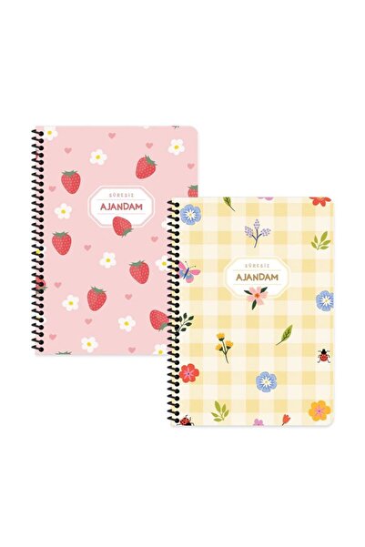 KESKİN COLOR Keskin Color Sert Kapak Spiralli Süresiz Ajandam 17X24Cm 410010-99