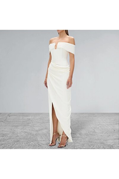 LE NOIR AVEN GOWN ELBİSE